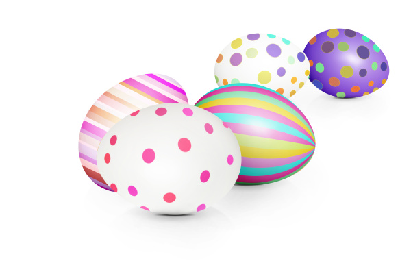 beautiful, easter, background, with, colorful, easter - 28278485