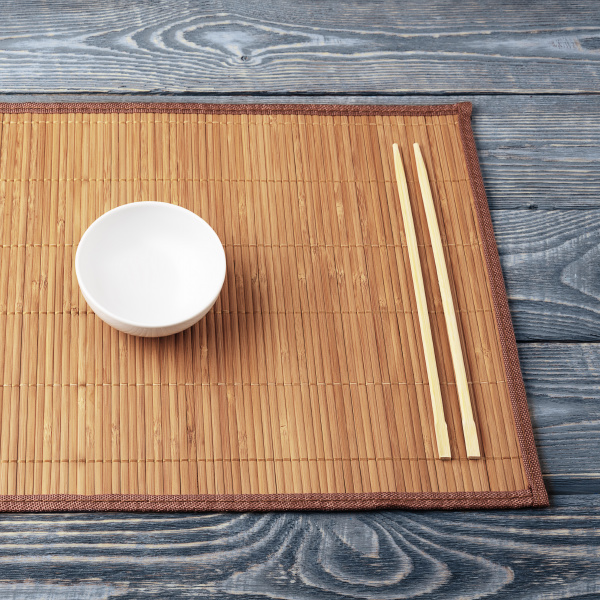 two, wooden, chopsticks, and, a, white - 28278746