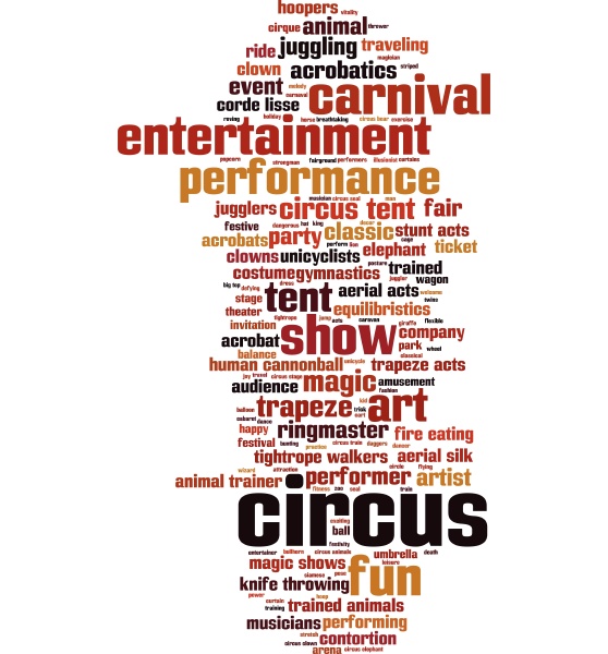 circus, word, cloud - 28280454