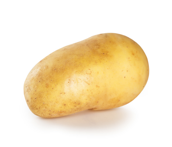 fresh raw potatoes