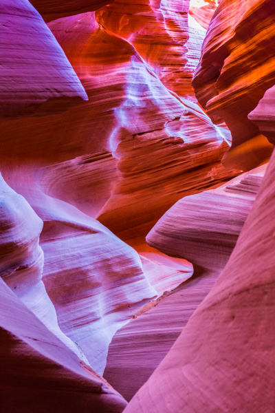antelope canyon in the navajo reservation