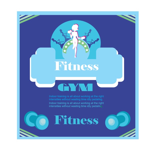 fitness club flyer