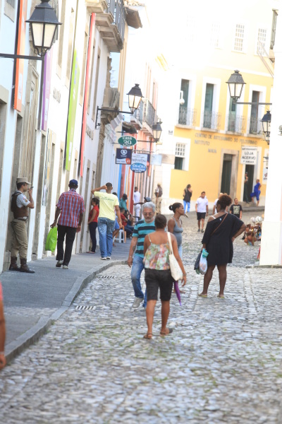 tourists in pelourinho