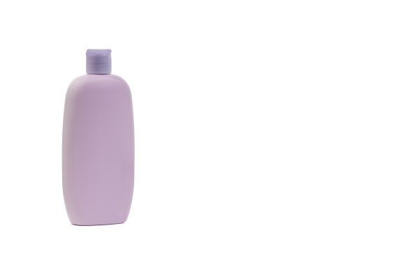 baby lotion or shampoo bottle isolated