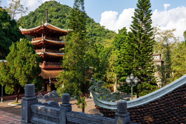 the perfume pagoda at hanoi in