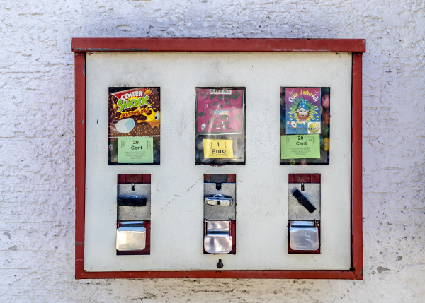 chewing gum automat