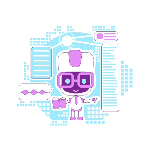 learning assistant informational bot thin