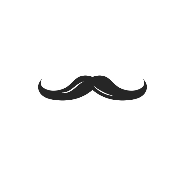 mustache icon vector illustration design