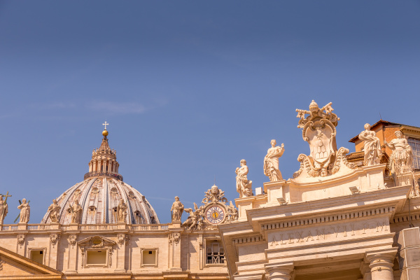 vatican city with cupola