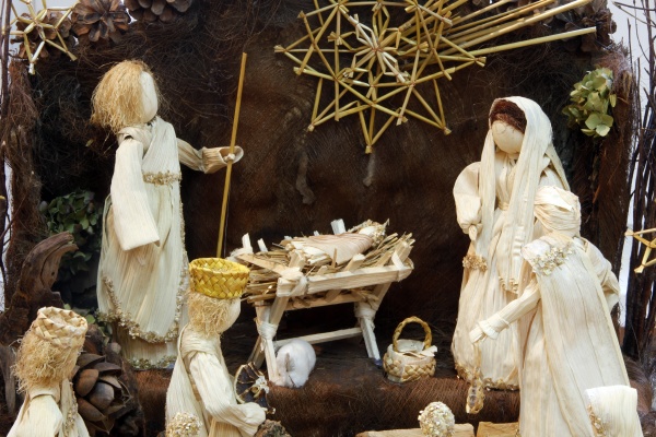 exhibition of christmas mangers in zelina