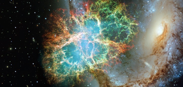 cosmic art science fiction wallpaper