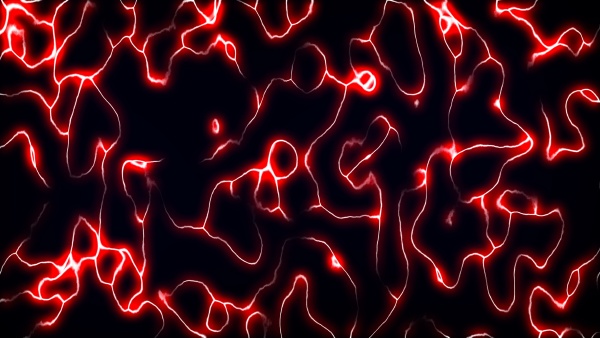 conceptual illustration of neuron cells with