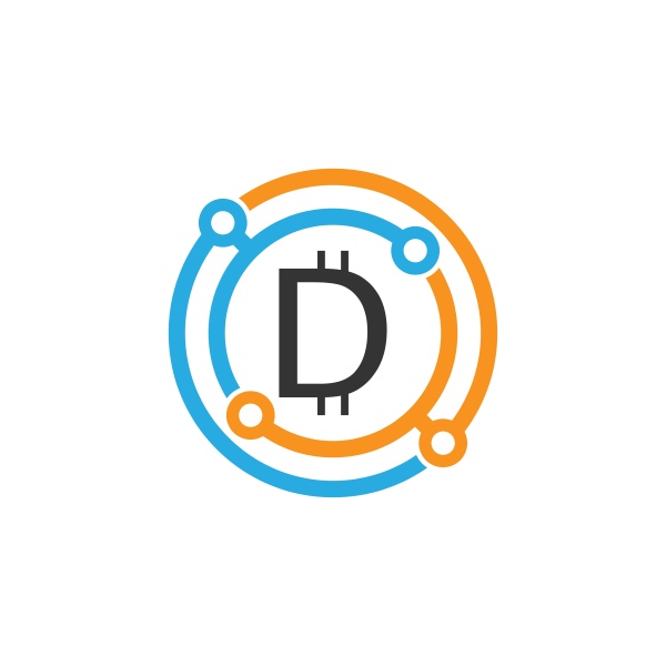 crypto coin icon design concept