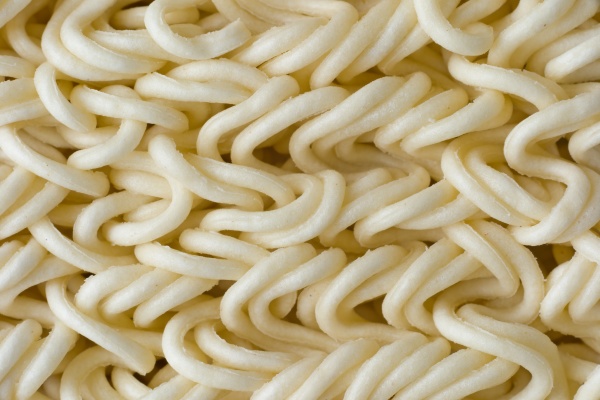 dried noodle food background