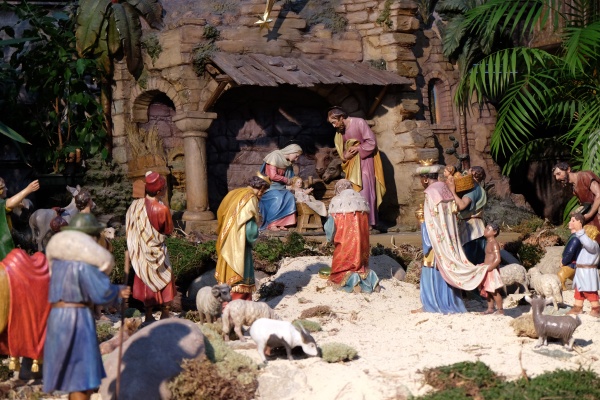 nativity scene creche or