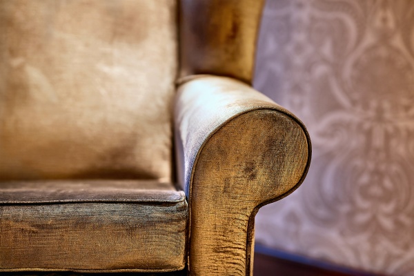 luxurious vintage sofa