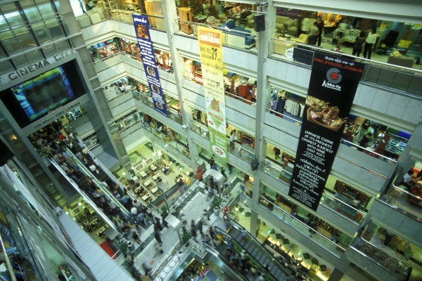 asia thailand bangkok city shopping mall