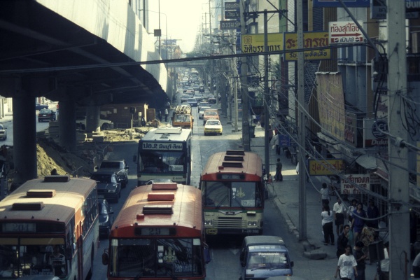 asia thailand bangkok city trafic