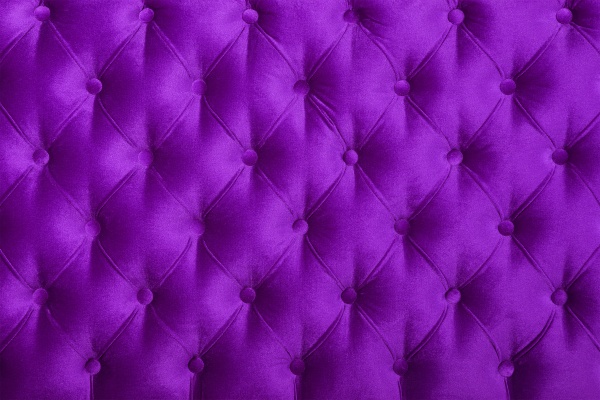 violet capitone tufted fabric upholstery texture