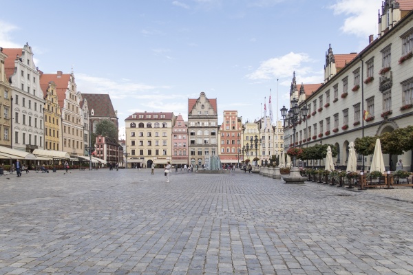 poland wroclaw market square