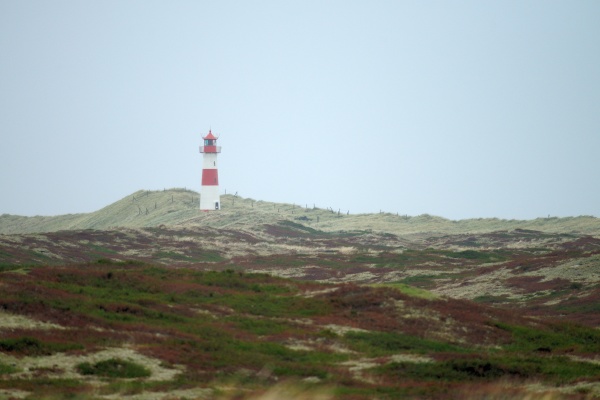 lighthouse on the island of sylt