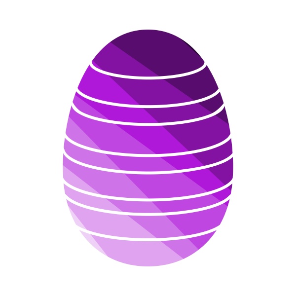 easter egg with ornate icon