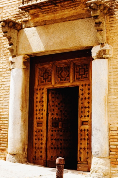 open door of a building
