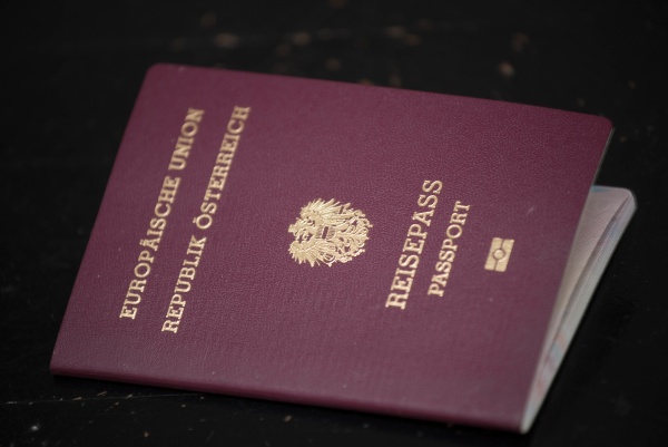 passport of the republic of austria