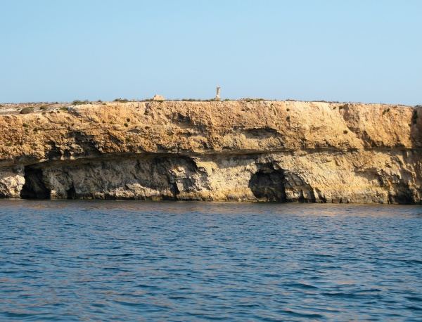 view of coastline with generic rock