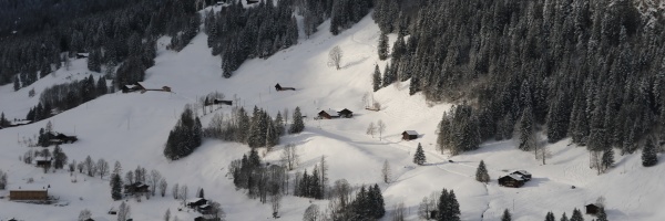 rural landscape in gsteig bei gstaad