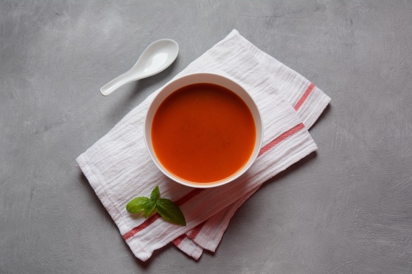 hot tomato soup puree healthy