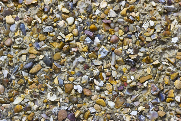 pebble dash texture on an external