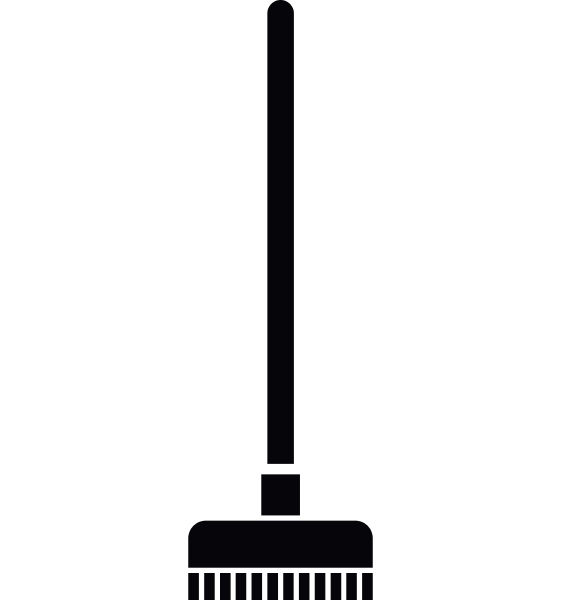 brush for a floor icon