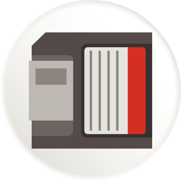 floppy icon flat style