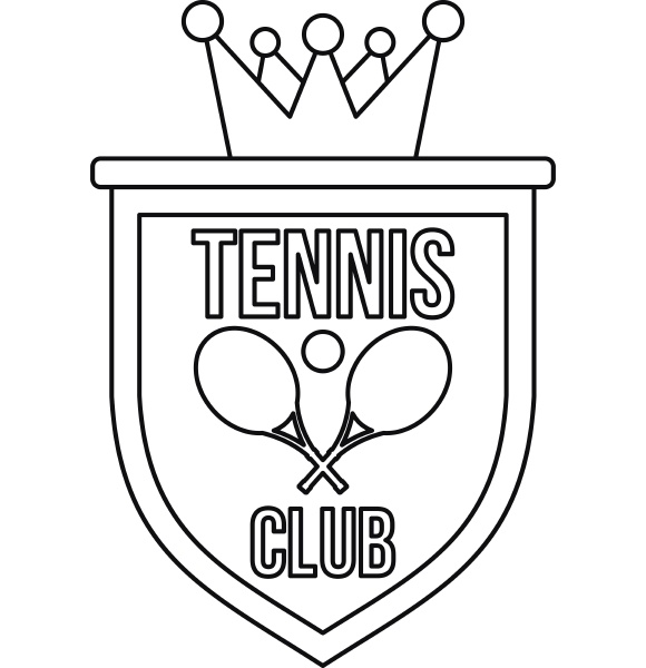 coat of arms of tennis club