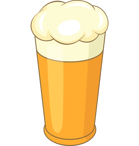 swiss beer mug icon cartoon