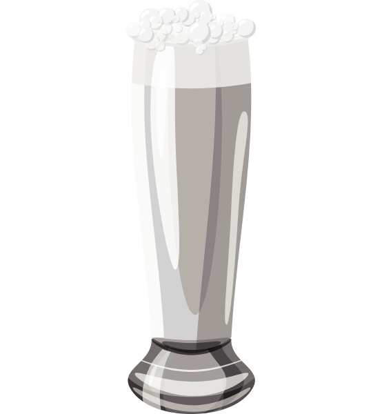 glass of beer icon gray