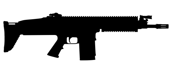 Assault rifle vector isolated - Stock Photo #30167071 | PantherMedia ...