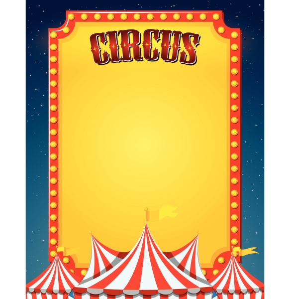 a blank circus border