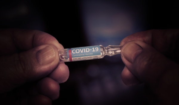 vaccine covid 19 medical ampoule