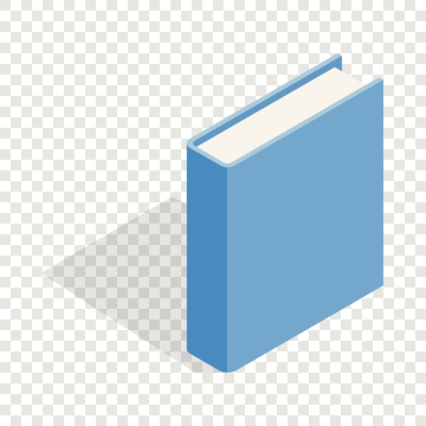 blue book isometric icon