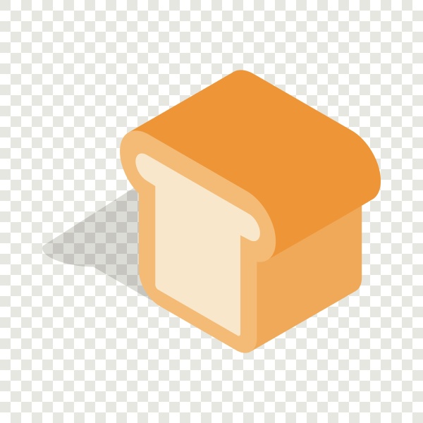 bread isometric icon
