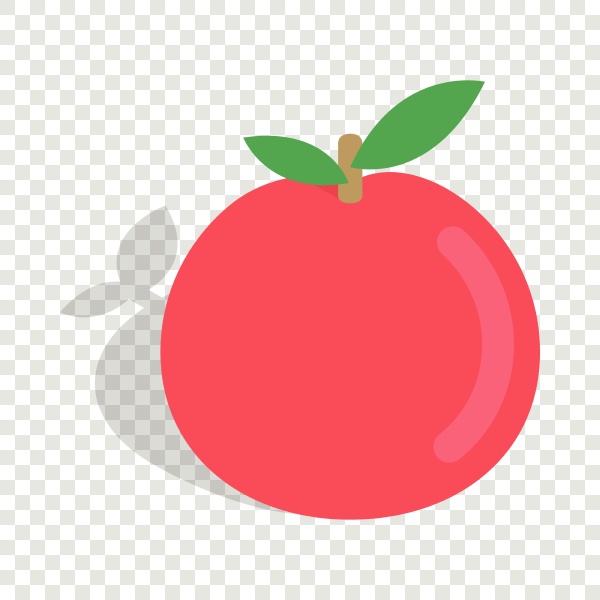 apple isometric icon