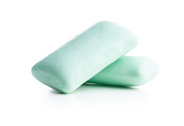 mint chewing gum pads