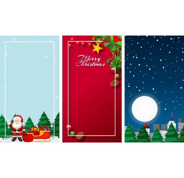 background templates with christmas theme