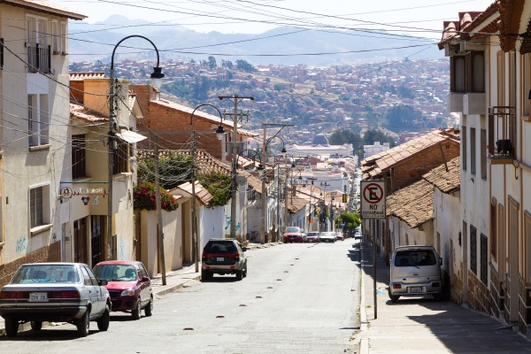street view from sucre bolivia