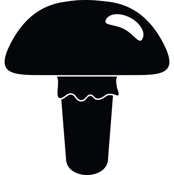 poisonous mushroom icon simple style
