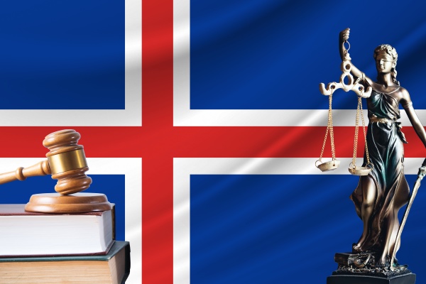 law and justice in iceland statue