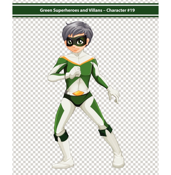 green superhero