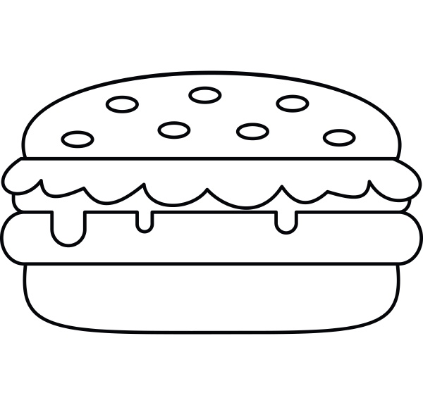 burger icon outline
